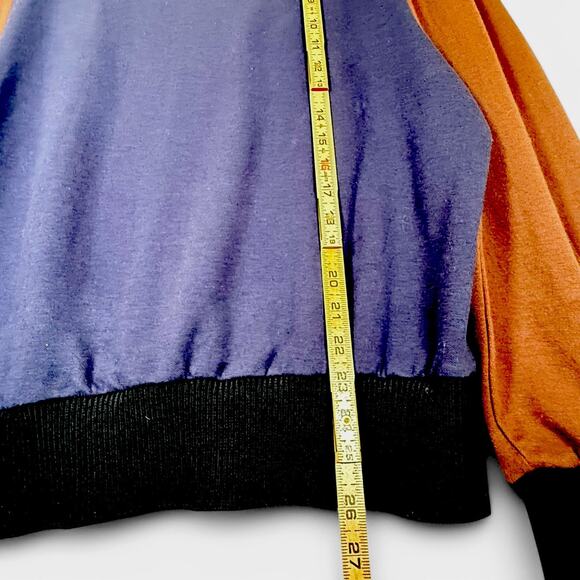 LOEWE CIRCULAR SLEEVE SWEATSHIRT Colorblock women’s small - Picture 3 of 7